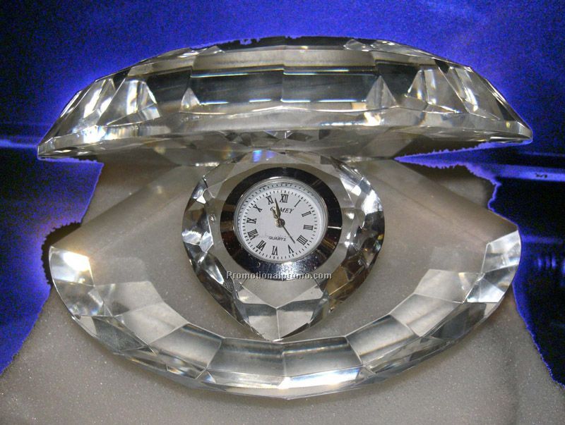 Shell Crystal-Clock