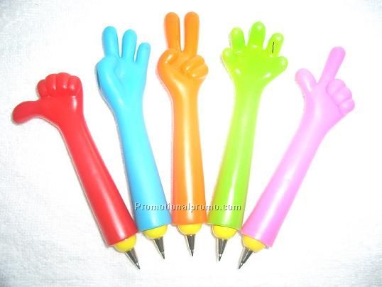 Finger shaped pen