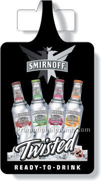 .010 white vinyl shelf danglers