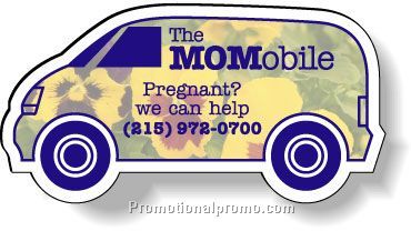 .025 Stock Shape Magnets / Delivery Van