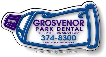 .035 Stock Shape Magnets - Toothpaste Tube