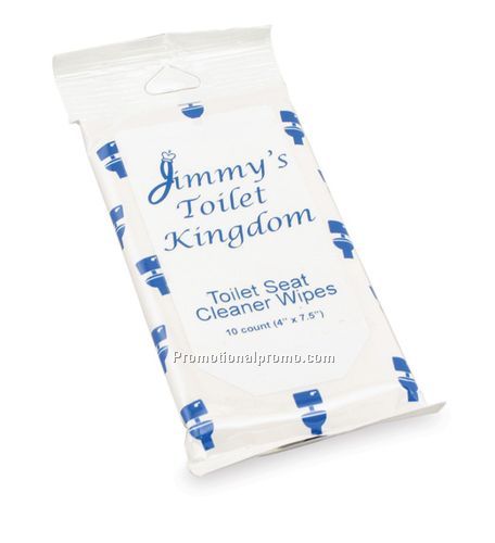 10 ct Toilet Seat Cleaner Wipes