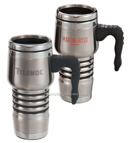 15 oz Halo Stainless Steel Travel Mug
