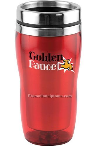16 oz. Stainless Steel & Acrylic Tumbler