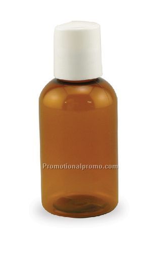 2oz Amber Boston Round Dispensing Bottle