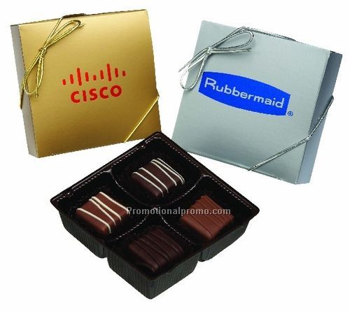 4 Piece Custom Boxed Truffles