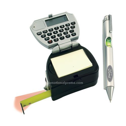 4-in-1 Tape Measure with level pen