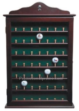 49 Ball Rosewood Cabinet