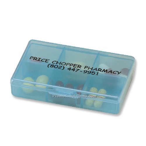 6-COMPARTMENT PILL BOX