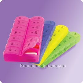 7-day pill organizer 2x