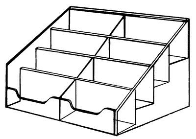 8 Pocket Business Card Holder