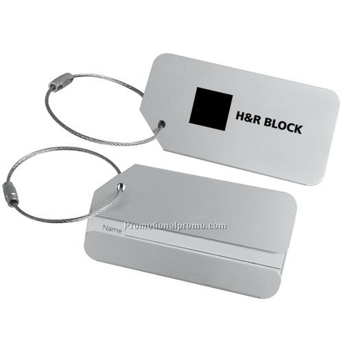 ALUMINUM LUGGAGE TAG