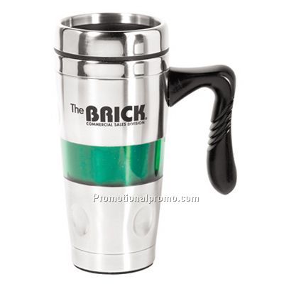 An ESP Original Travel Mug 16oz - Translucent Gree