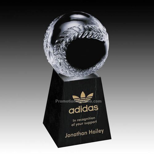 Ball on Tall Marble - Baseball