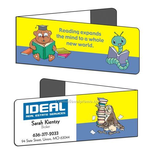 Bookmark with Magnetic Back