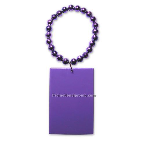 Bottle-Neck/Whistlet Beads - Purple
