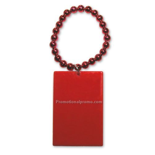 Bottle-Neck/Whistlet Beads - Red