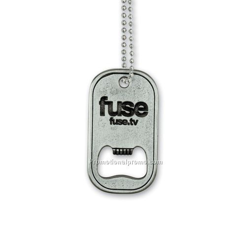 Bottle Opener Dog Tags