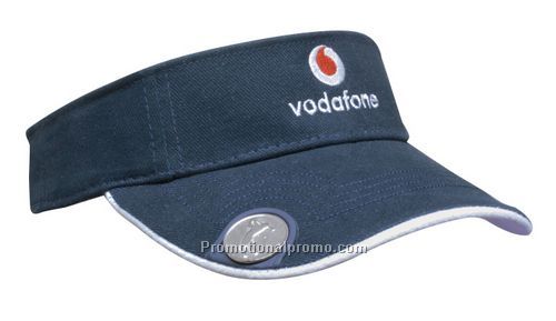 Brushed Heavy Cotton with Magnetic Ball Marker on Peak - 4037