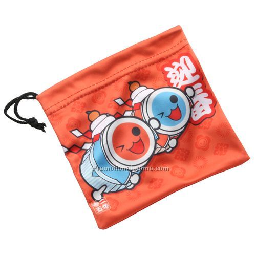 CUSTOM FULL COLOR MICROFIBER GADGET BAG XL