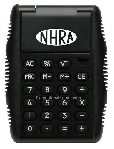 Calculator with Flipper Door - Black