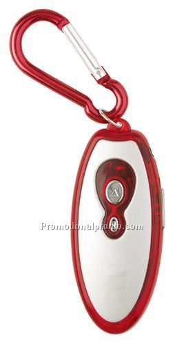 Carabiner FM Radio with LED Light