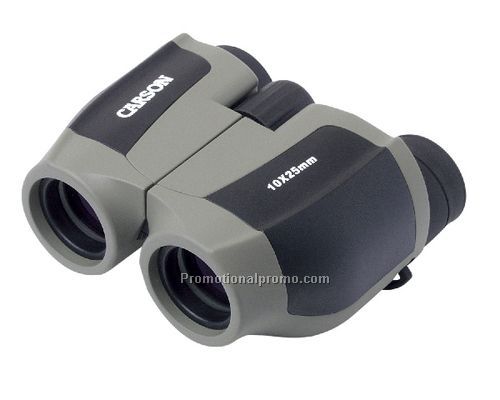 Carson ScoutPlus 10x25 Compact Porro Prism Binocular