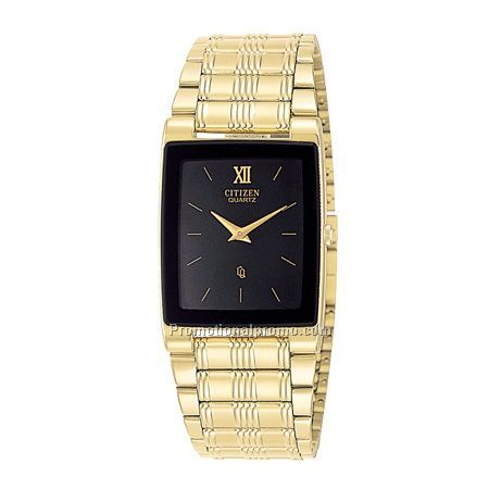Citizen Quartz Gent's Stainless Steel Gold-Tone