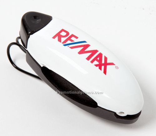 Classic Sunglass Clip - White