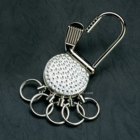 Club & Ball Valet Key Ring