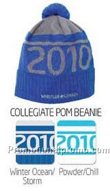 Collegiate Pom Beanie