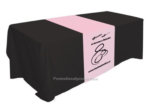 Colors Table Runner / Table Cloth / Table Throw / Table cover, 6 ft & 8ft table Tradeshows