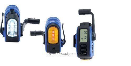 Crank Pedometer with Light