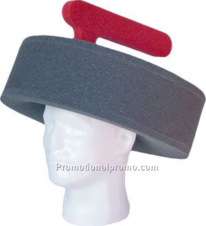 Curling Rock Foam Hat
