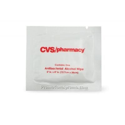 Custom Imprinted Alcohol Antibacterial Wet Wipes