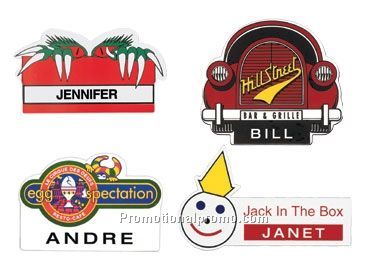 Custom Molded Badge - Up to 3 sq. in.