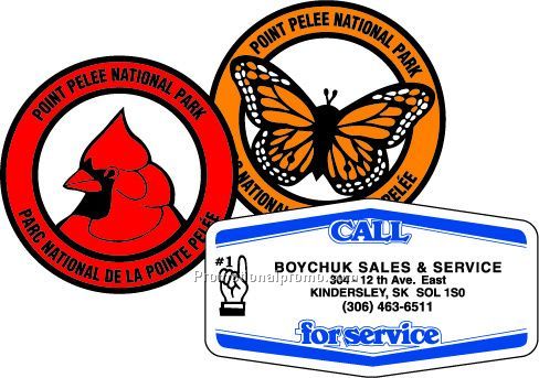 Custom Shape Decals 6.1-12 Square inches