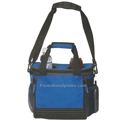 DELUXE INSULATED BAG WITH CUP HOLDERS-Blank