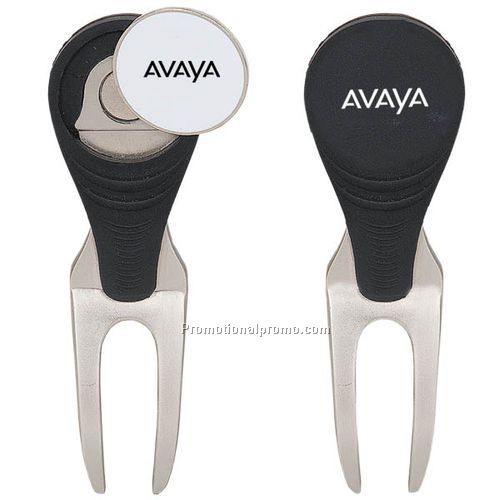 DIVOT REPAIR TOOL WITH MAGNETIC BALL MARKERS