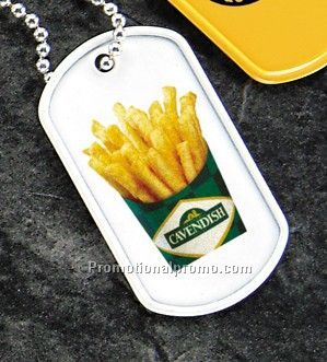 DOG TAG WITH 30 NECK CHAIN 4 CP PRINT