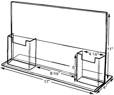 Deluxe Holder with 2 pockets