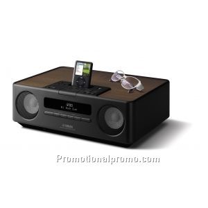 Desktop iPod Clock Radio System Black