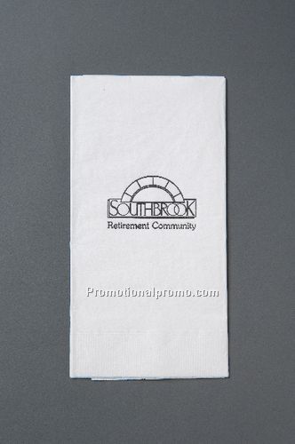 Dinner Napkins - white -Ink printed