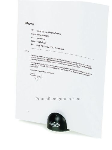 Document holder with Paper Clips