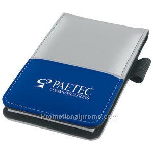 Dual Tone Silver Super Jotter