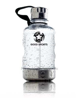 Easy Grip Water Bottle 16oz-Clear