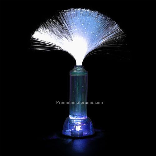 Electric Fiber Optic Lamp - Blue
