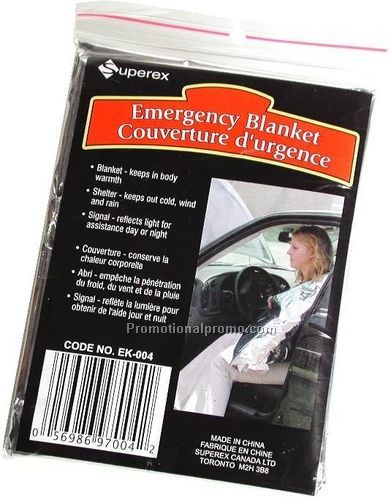 Emergency Blanket - Full Colour Insert