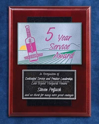 Etched Medallion Style