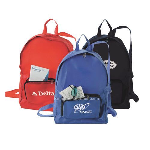 FOLDAWAY RUCKSACK - IMPRINTED